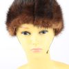 Russian Fur Cossack Hat Vintage 1990s Womens Brown -HAT1943-0