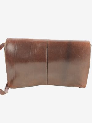 Leather Mini Shoulder Bag Womens Vintage 1990s Brown -BG1204-154676