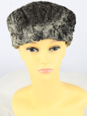 Russian Style Winter Hat Vintage Womens 1990s Grey -HAT1743-0