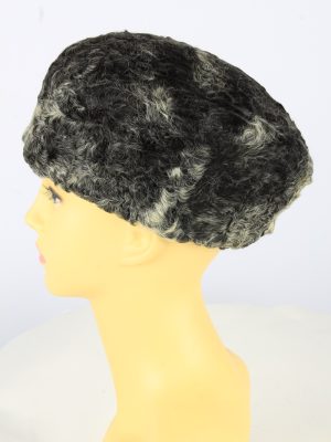 Russian Style Winter Hat Vintage Womens 1990s Grey -HAT1743-150928