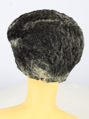 Russian Style Winter Hat Vintage Womens 1990s Grey -HAT1743-150929