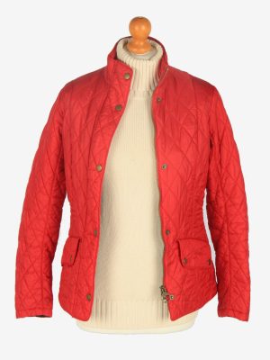 Womens Barbour Flyweight Cavalry Jacket Vintage Size S Red C2410-157418