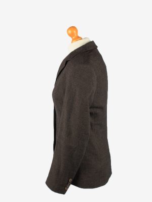 Womens Blazer Jacket Vintage Size 44 Dark Brown -HT2897-155144