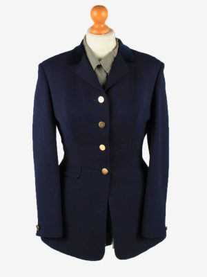 Der Rerter Koln Womens Blazer Jacket Vintage Size UK 8/10 Navy -HT2899-0