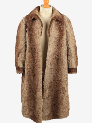 Pelzhous Kammerstatter Fur Coat Jacket Ladies Vintage Size L Brown C2295-155565