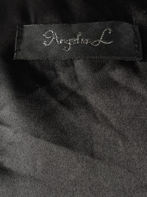 Fur Gilet Waistcoat Vintage Angelia Womens Black C2271-155409