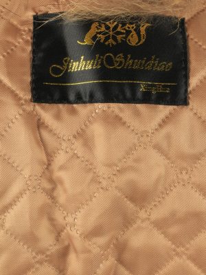 Fur Gilet Waistcoat Vintage Sinhuli Shuidiao Womens Light Brown C2278-155437