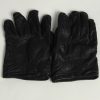 Leather Gloves Mens Vintage Size XL Black -G557-0