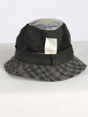 Trilby Feather Fur Hat Vintage Womens Size S Grey -HAT1965-155765