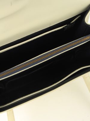 Leather Mini Hand Bag Womens Vintage Assima 1990s Beige -BG1269-155063