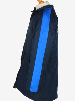 Mens Nike Long Puffer F.C Jeugdopleiding Jacket Vintage Size L Navy C2507-158166