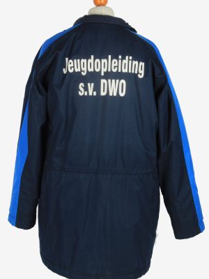 Mens Nike Long Puffer F.C Jeugdopleiding Jacket Vintage Size L Navy C2507-158167