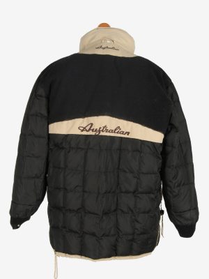 Mens Australian Puffer Jacket Extreme Cold Weather Vintage Size M Coffee C2508-158173