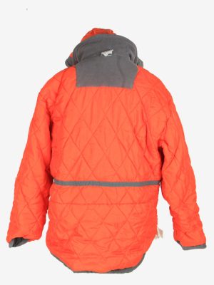 Mens Adidas Puffer Thermal Jacket Vintage Size XL Grey C2513-158198