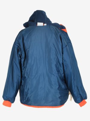 Mens Puma Puffer Hooded Jacket Vintage Size M Orange C2517-158218