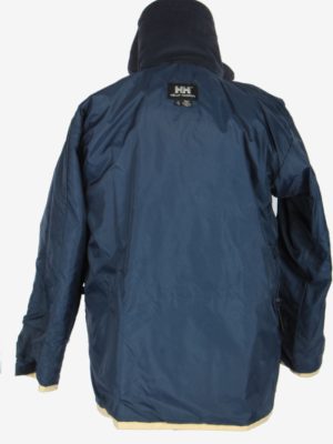 Mens Helly Hansen Sailing Waterproof Jacket Vintage Size S Beige C2430-157521