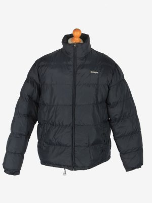 Mens Kappa Puffer Jacket Vintage Size XL Navy C2435-0