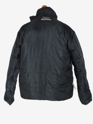 Mens Kappa Puffer Jacket Vintage Size XL Navy C2435-157546