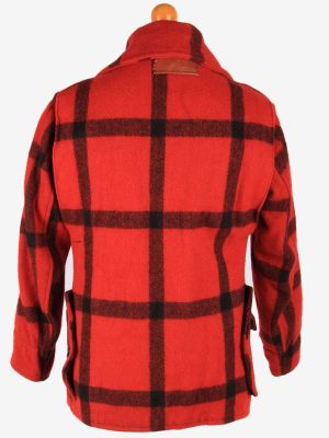 Mens Pennys Wool Outdoor Coat Vintage Size S Multi C2664-159052