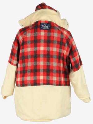 Mens Woolrich Harrington Wool Jacket USA Vintage Size M Beige C2668-159073