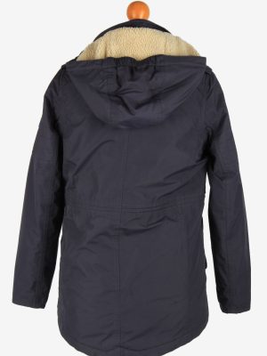 Womens Barbour International Waterproof Jacket Vintage Size XL Navy C2673-159097