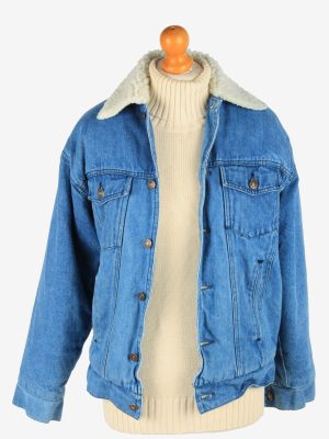 Mens Denim Sherpha Vintage Size M Blue C2674-159101