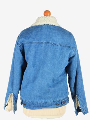 Mens Denim Sherpha Vintage Size M Blue C2674-159103