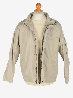 Mens Champion Country Estate Jacket Vintage Size L Beige C2449-157630
