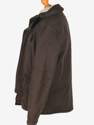 Mens G-Star Raw Outdoor Hunting Coat Vintage Size XL Dark Brown C2455-157661