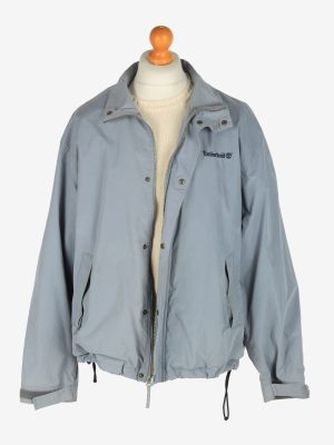Mens Timberland Lightweight Jacket Vintage Size L Blue C2456-157665
