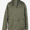 Mens Star Outdoor Overcoat Vintage Size L Green C2460-0