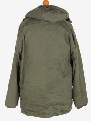 Mens Star Outdoor Overcoat Vintage Size L Green C2460-157687