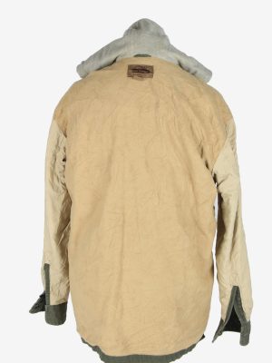 Mens Cold Storage Hooded Shirt Jacket Vintage Size L Green C2463-157704