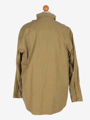 Mens Shirt Lined Jacket Vintage Size L Light Green C2472-157743