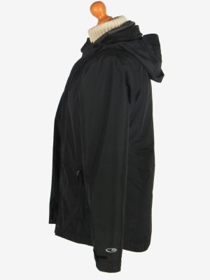 Womens Champion Puffer Jacket Overcoat Vintage Size M Black C2485-157907