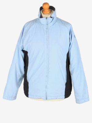 Womens Kappa Puffer Jacket Vintage Size M Blue C2489-0