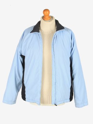 Womens Kappa Puffer Jacket Vintage Size M Blue C2489-157926