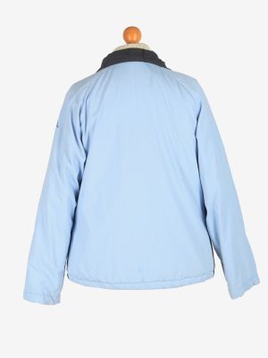 Womens Kappa Puffer Jacket Vintage Size M Blue C2489-157928