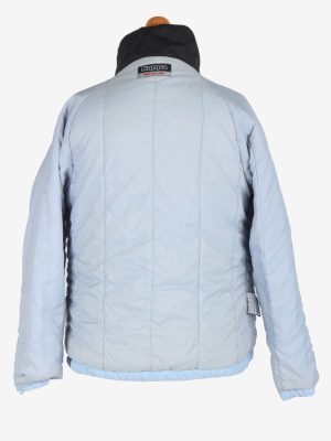 Womens Kappa Puffer Jacket Vintage Size M Blue C2489-157929