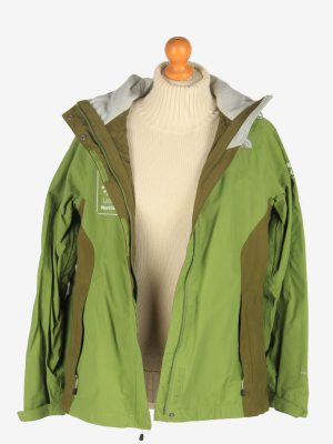 Womens The North Face Windproof Jacket Vintage Size L Green C2493-157946