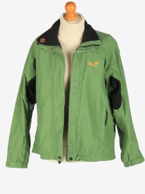 Womens Jack Wolfskin Texapore Breathable Jacket Vintage Size L Green C2495-157956
