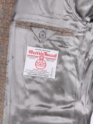 Mens Harris Tweed Blazer Jacket Windowpane Country Vintage Size M Multi -HT2952-165642