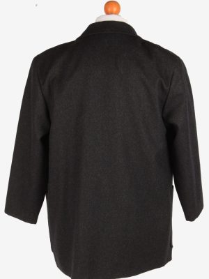 Burberry Mens Blazer Jacket Herringbone Country Size L Black -HT3022-166062