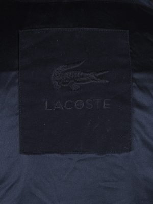 Women's Lacoste Jacket Outdoor Luxury Vintage Size S Navy C3062-163516