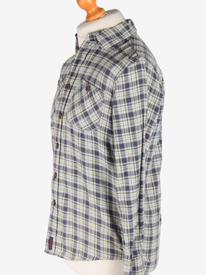Wrangler Flannel Shirt Long Sleeves Button Up Vintage Size S Multi SH4126-164804