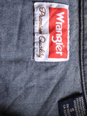 Wrangler Flannel Shirt Long Sleeves Button Up Vintage Size S Multi SH4126-164806