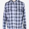 Lee Flannel Shirt Long Sleeves Casual Button Up Vintage Size L Multi SH4129-0