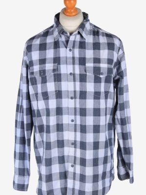 Lee Flannel Shirt Long Sleeves Casual Button Up Vintage Size L Multi SH4129-0