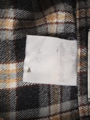 Women's Long Sleeves Flannel Shirt Casual Button Up Vintage Size L Multi SH4140-164858