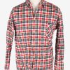Flannel Shirt Casual Men's Long Sleeves Button Up Vintage Size XL Multi SH4142-0